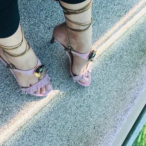 Emanuel Ungero Sandals Lace Up Size 7 - Picture 2 of 8